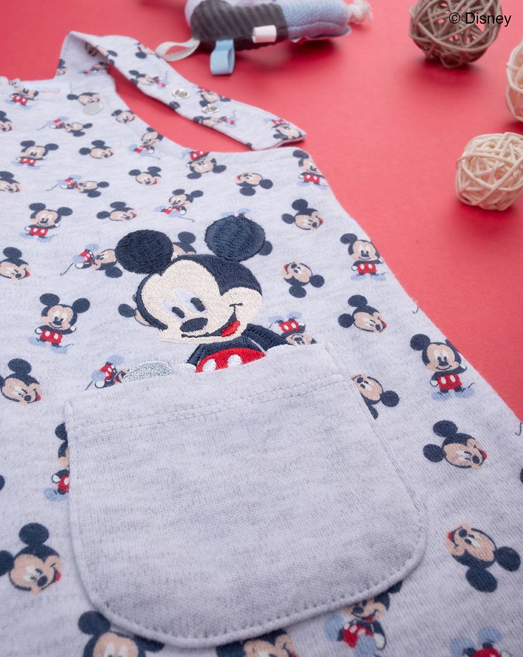 βρεφικό σετ μπλούζα και σαλοπέτα mickey mouse για αγόρι - Prénatal