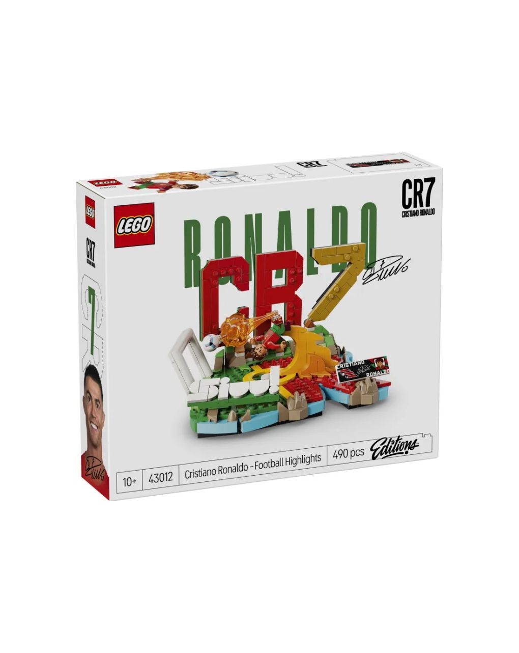 Lego editions cristiano ronaldo-soccer highlights 43012