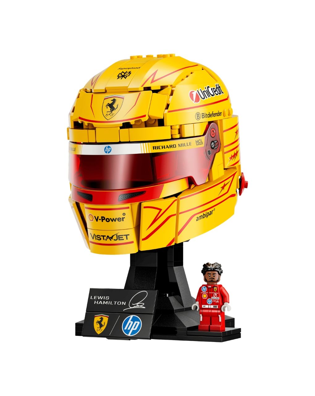 Lego editions scuderia ferrari hp lewis hamilton helmet 43022 - LEGO, LEGO EDITIONS