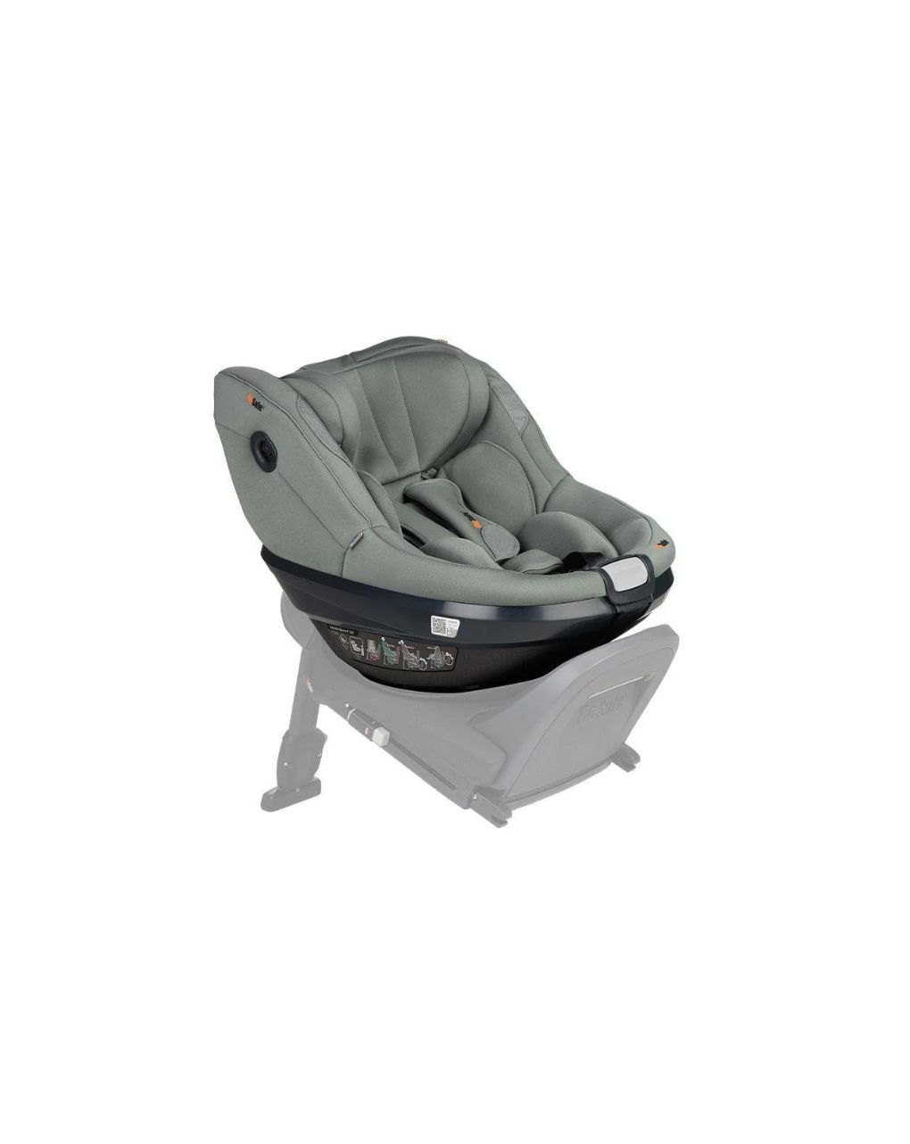 Besafe κάθισμα αυτοκινήτου beyond² 360 i-size (61-125cm) meadow green soft breeze 2001-11045369-mgs - Be Safe
