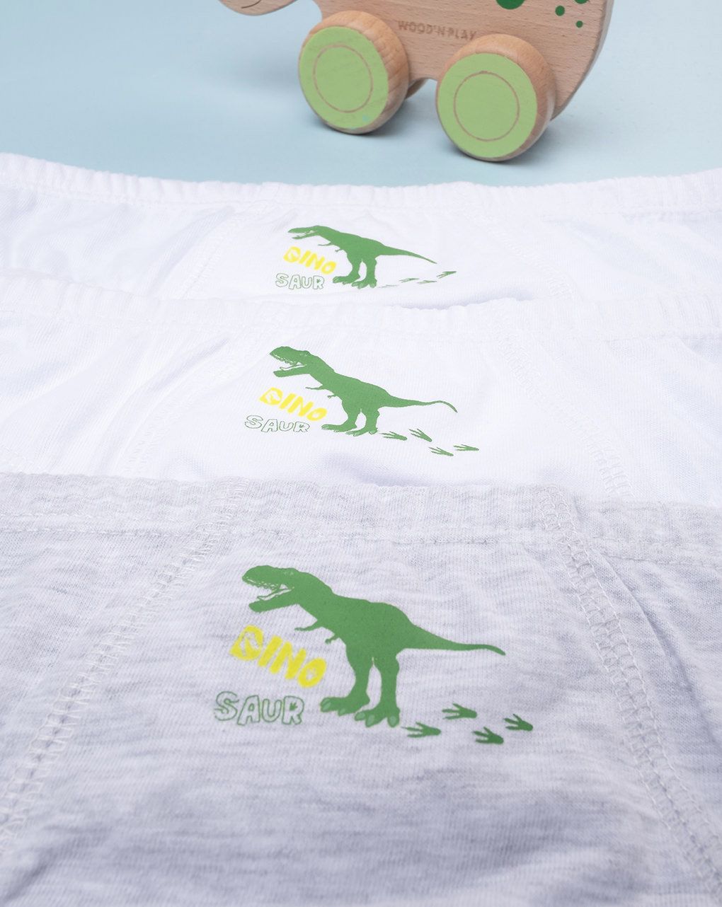 παιδικά σλιπ πακέτο x7 dino για αγόρι - Prénatal