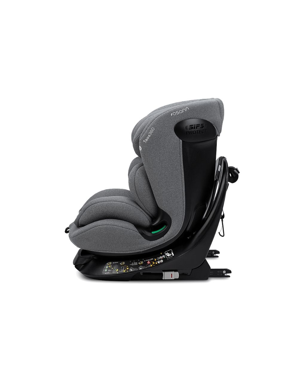 Osann taos 360° κάθισμα αυτοκινήτου i-size (40-150cm) iron 108331348 - Osann