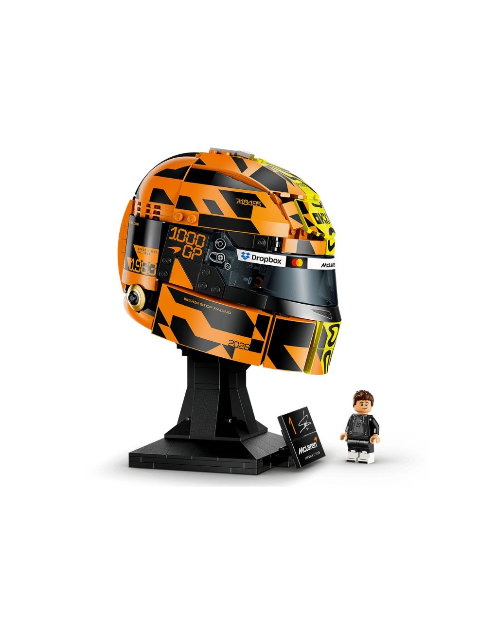 Lego editions mclaren mastercard f1 team lando norris helmet 43023 - LEGO EDITIONS