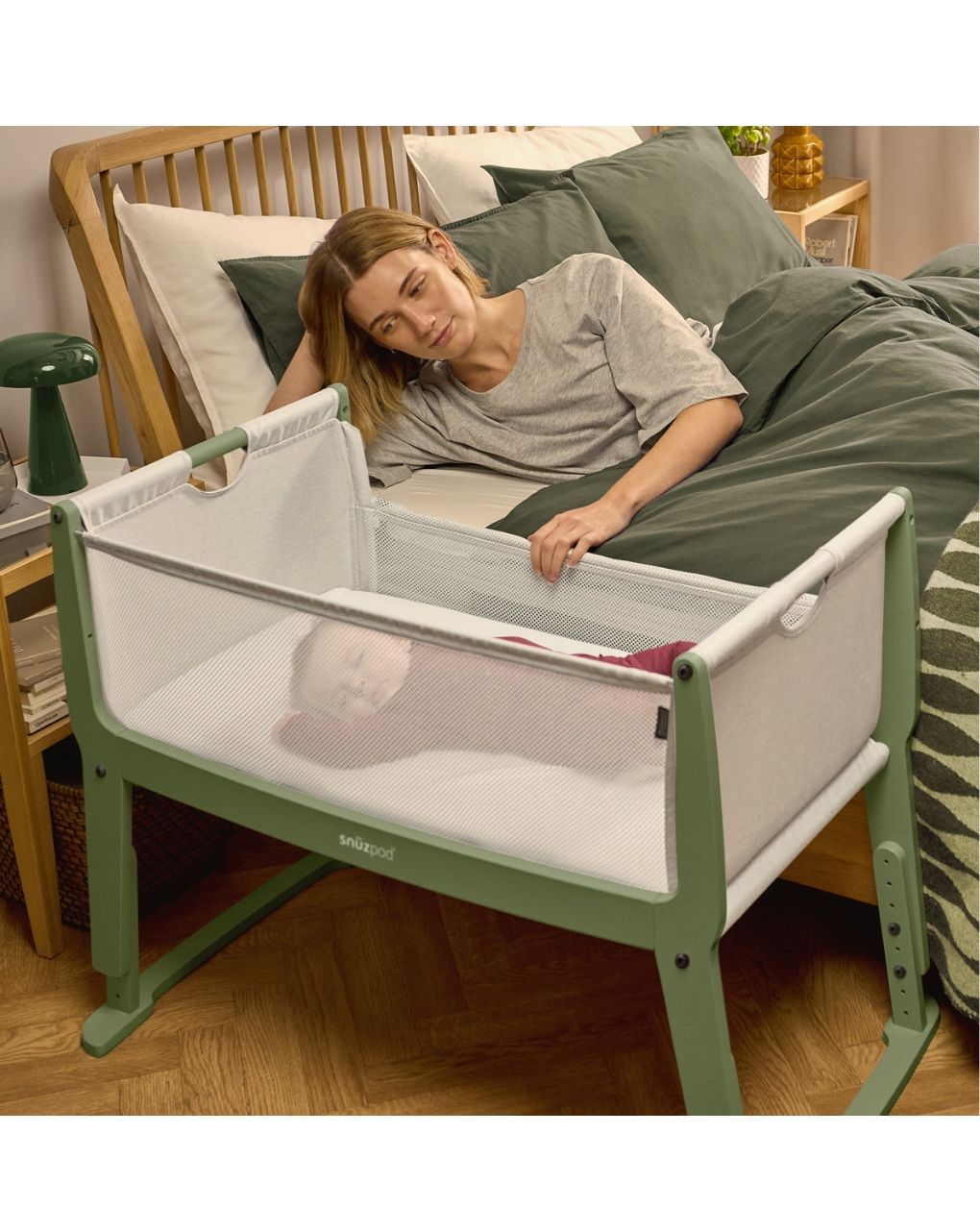 Snuz βρεφικό λίκνο snuzpod studio matcha gsfn032j - Snuz