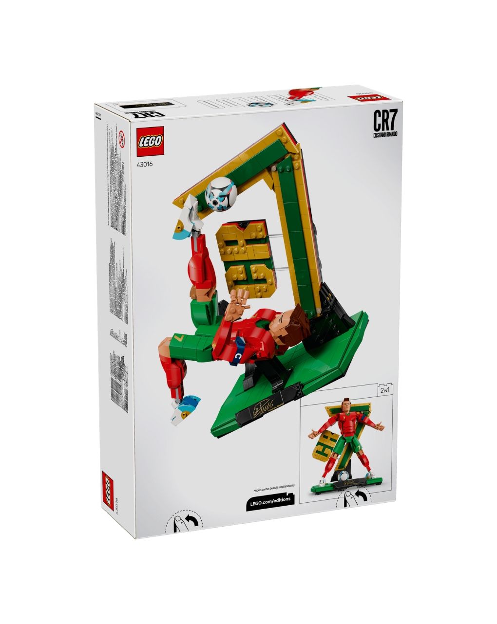 Lego editions cristiano ronaldo-soccer legend 43016 - LEGO EDITIONS