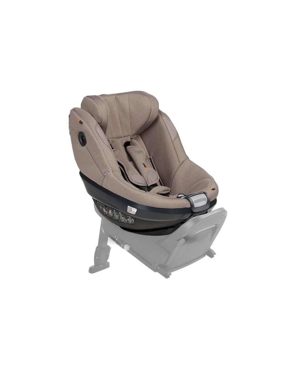 Besafe κάθισμα αυτοκινήτου beyond² 360 i-size (61-125cm) dark sand soft breeze 2001-11045369-dss - Be Safe