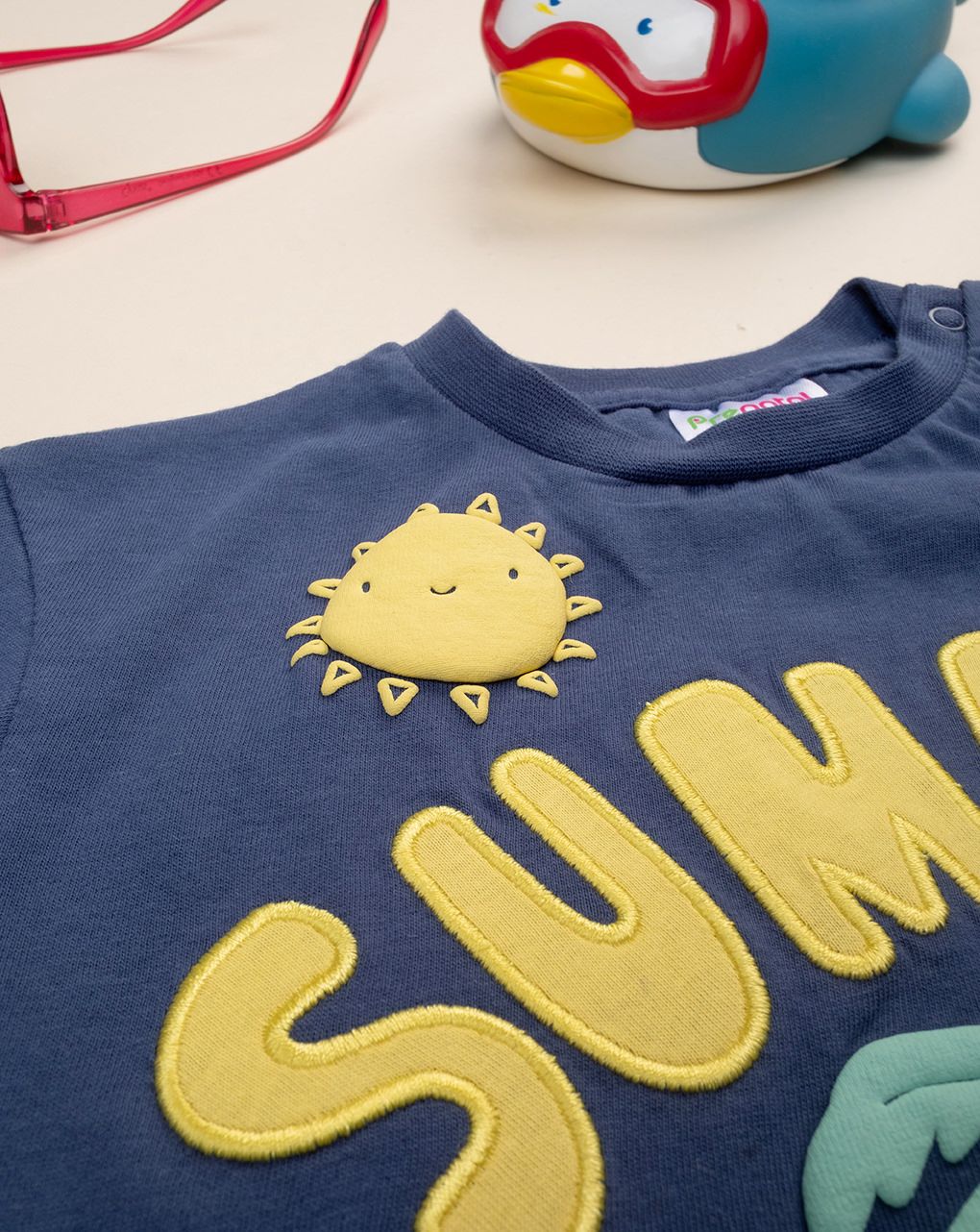 βρεφικό t-shirt μπλε summer για αγόρι - Prénatal