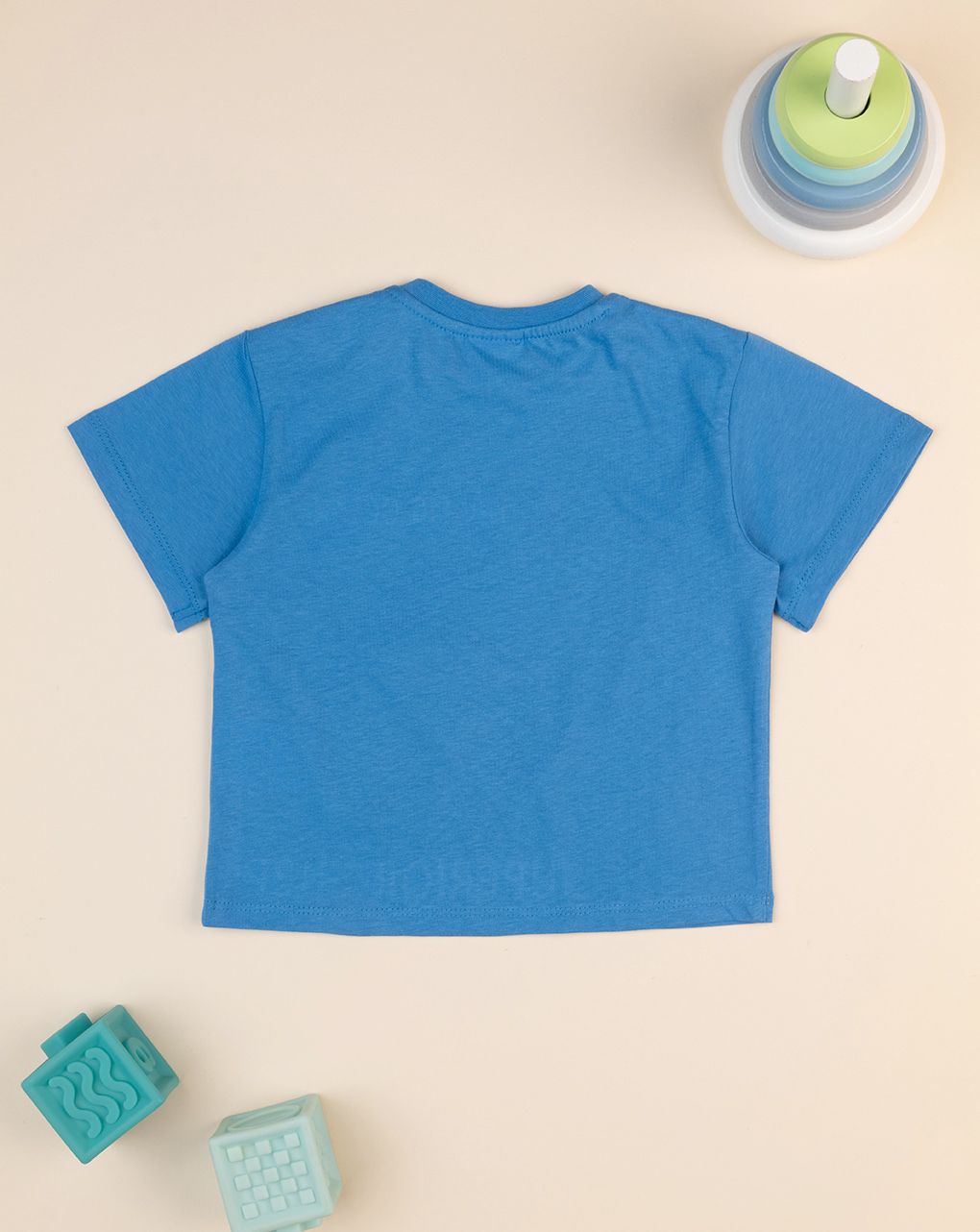 βρεφικό t-shirt μπλε hawaii για αγόρι - Prénatal