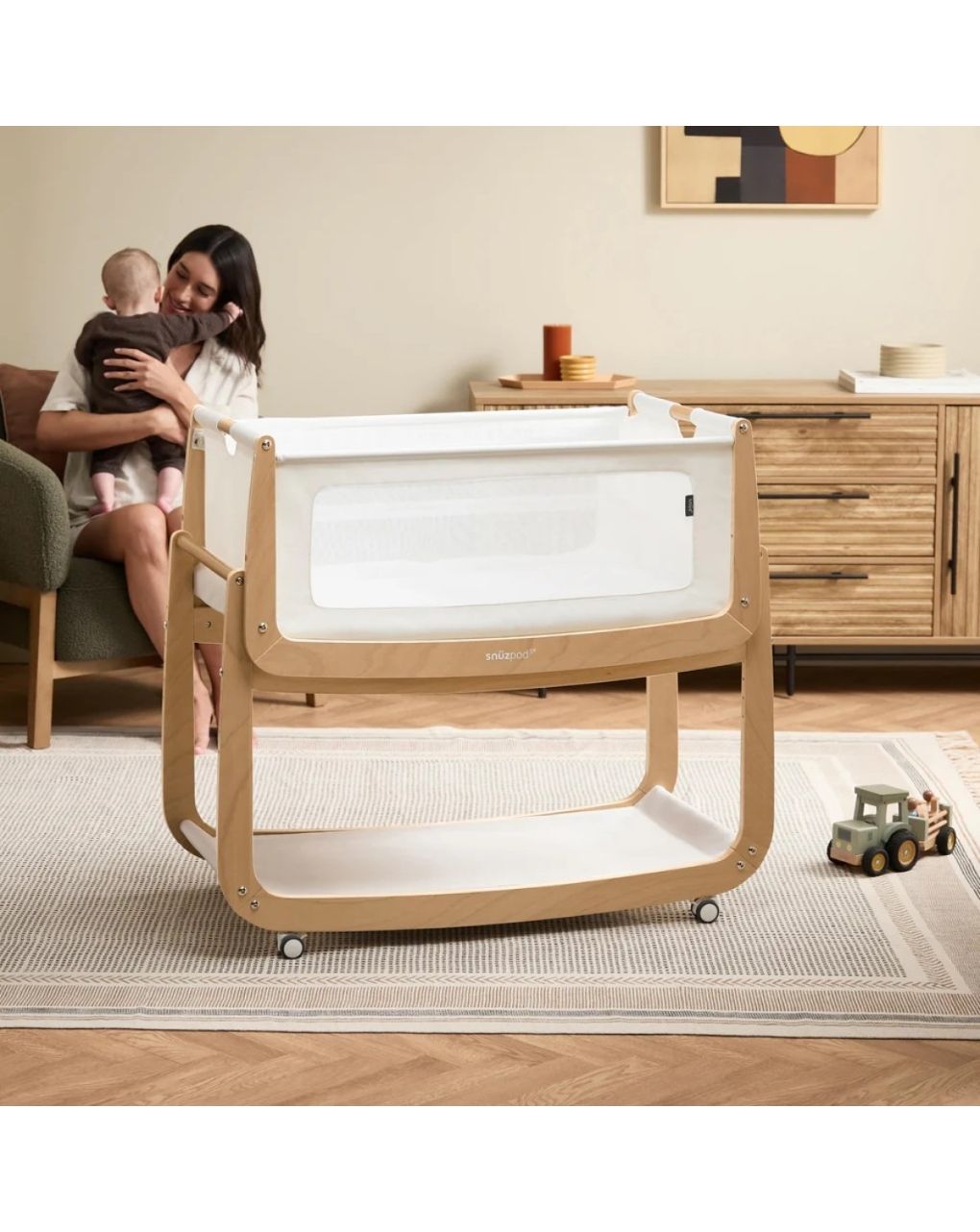 Snuz βρεφικό λίκνο snuzpod5 natural gsfn050c - Snuz