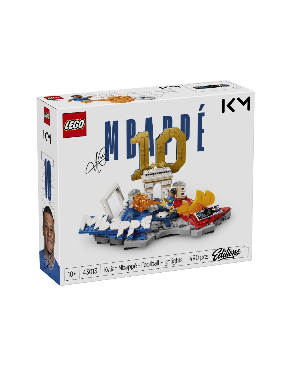 Lego editions kylian mbappe-soccer highlights 43013