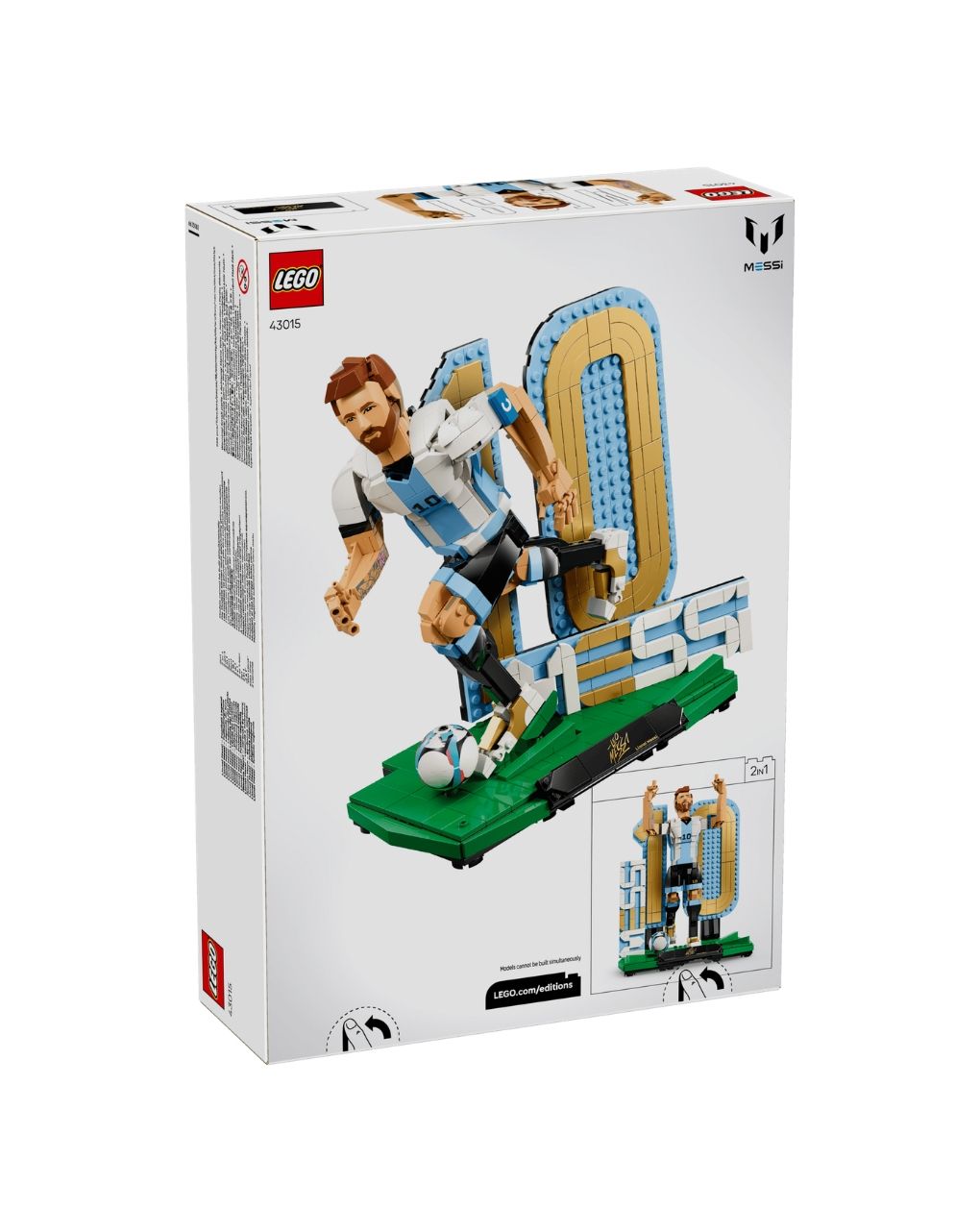Lego editions lionel messi-football legend 43015 - LEGO, LEGO EDITIONS