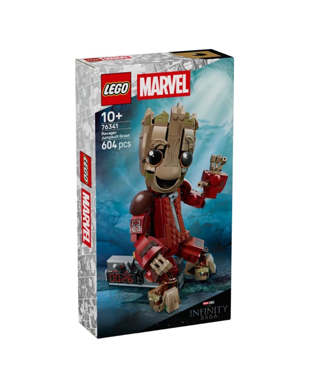 Lego super heroes ravager jumpsuit groot 76341