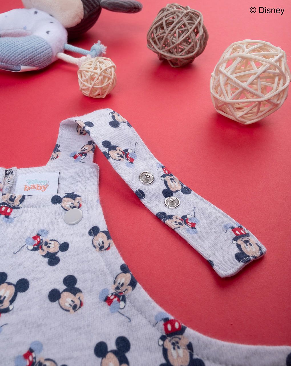 βρεφικό σετ μπλούζα και σαλοπέτα mickey mouse για αγόρι - Prénatal