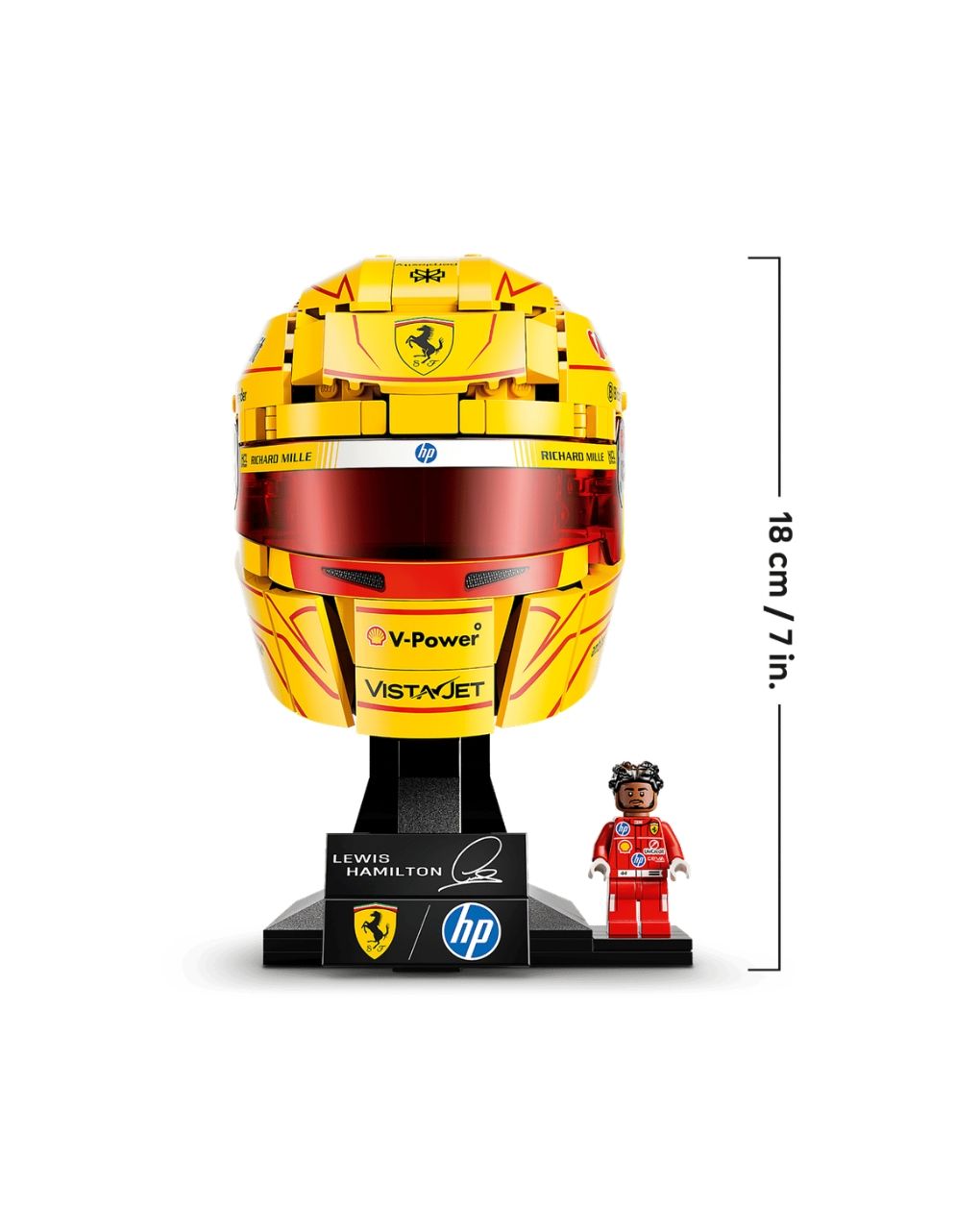 Lego editions scuderia ferrari hp lewis hamilton helmet 43022 - LEGO, LEGO EDITIONS