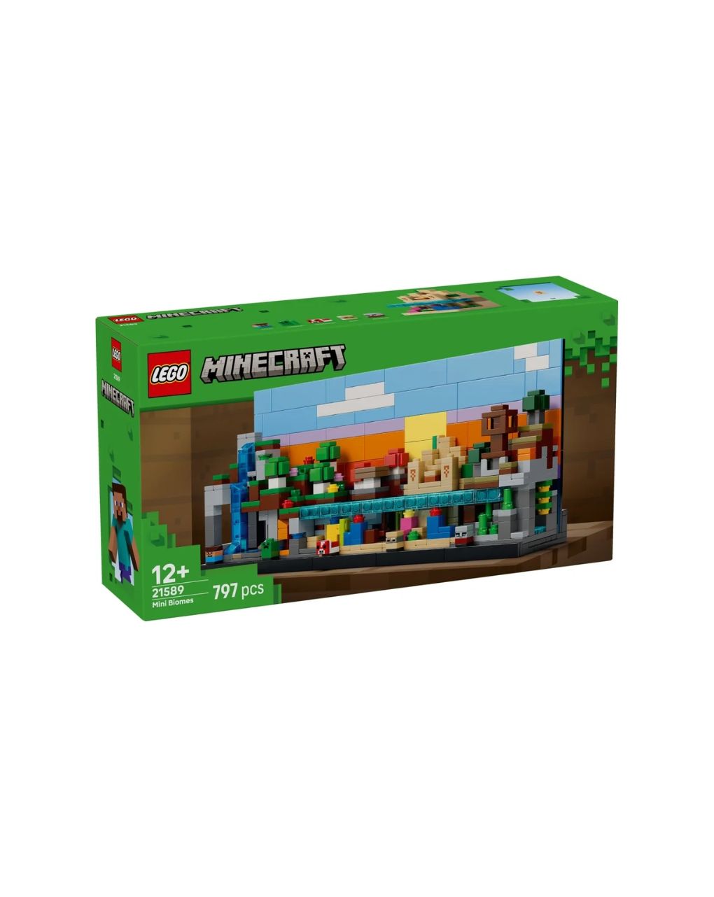 Lego minecraft mini biomes 21589