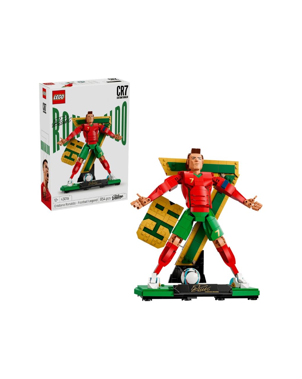 Lego editions cristiano ronaldo-soccer legend 43016 - LEGO EDITIONS