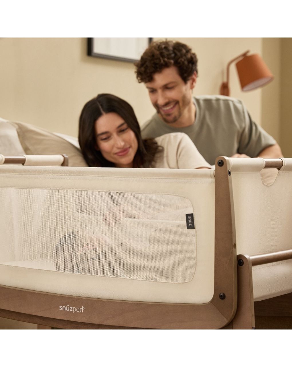 Snuz βρεφικό λίκνο snuzpod5 walnut gsfn050n - Snuz