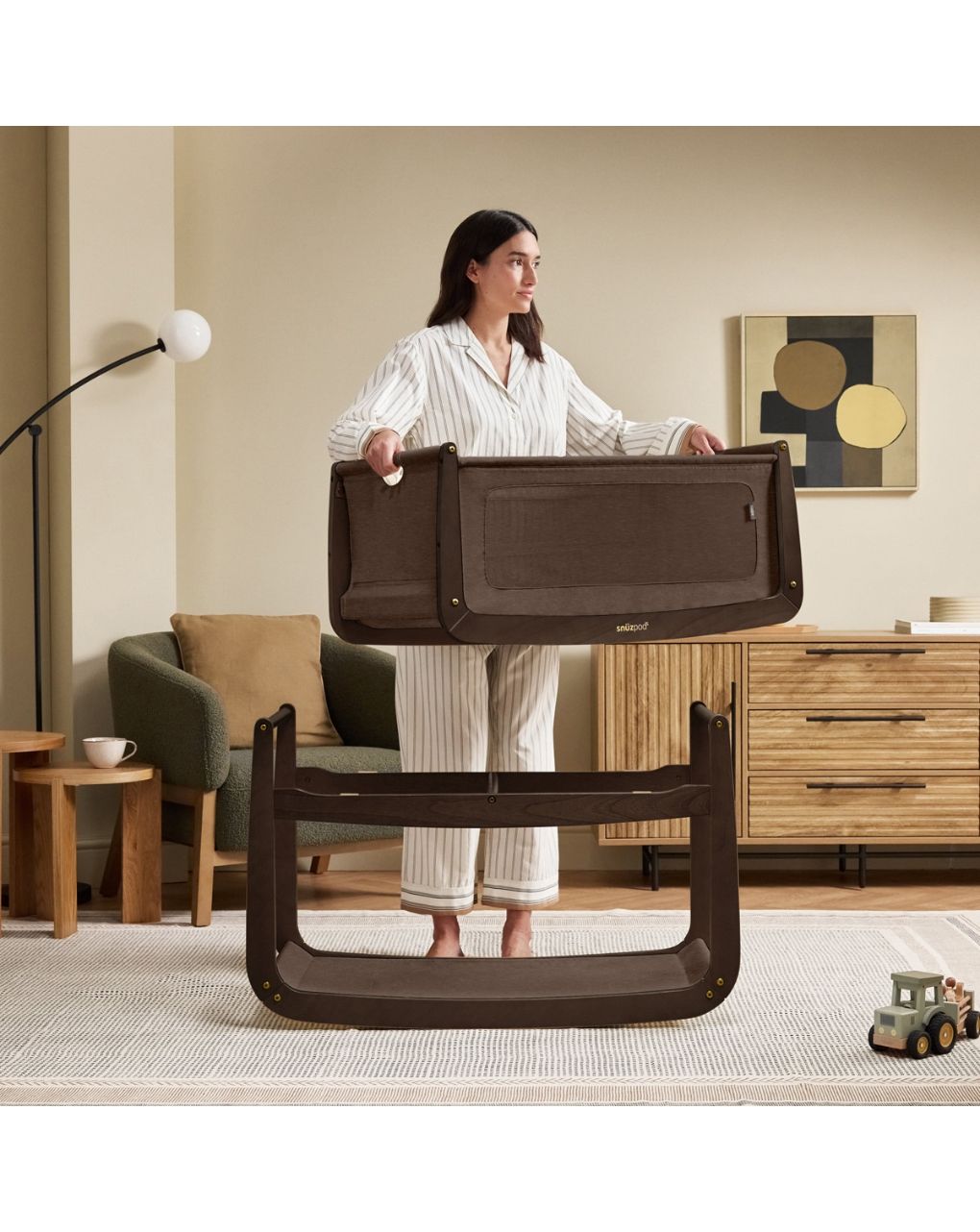 Snuz βρεφικό λίκνο snuzpod5 chocolate gsfn050k - Snuz