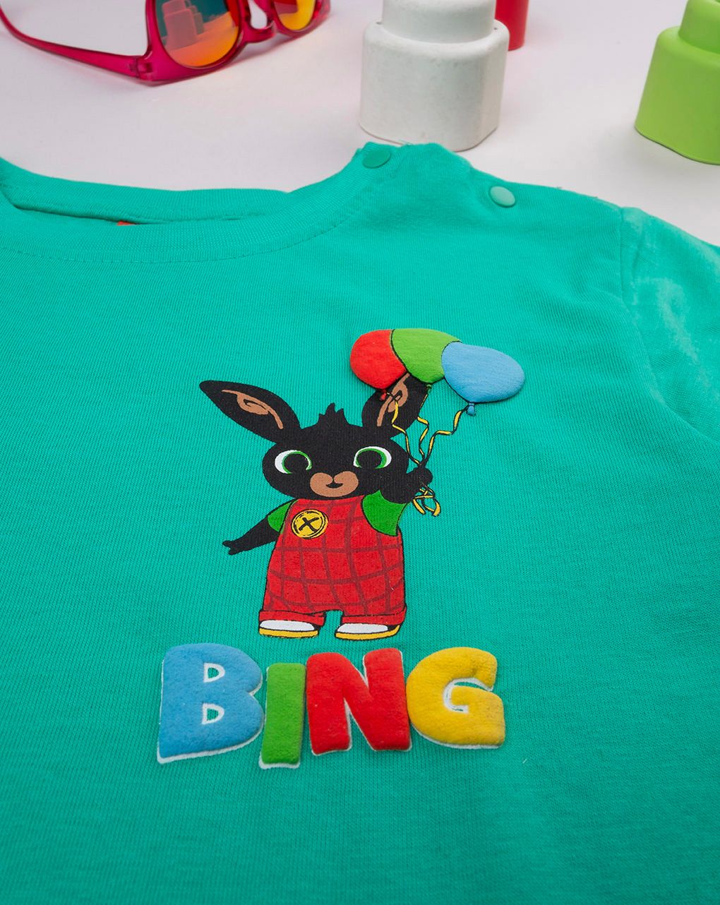 βρεφικό t-shirt πράσινο bing για αγόρι - Prénatal