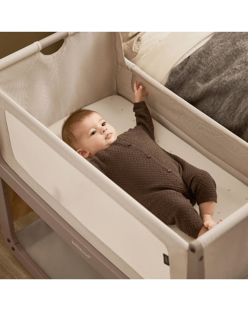 Snuz βρεφικό λίκνο snuzpod5 mocha gsfn050h - Snuz