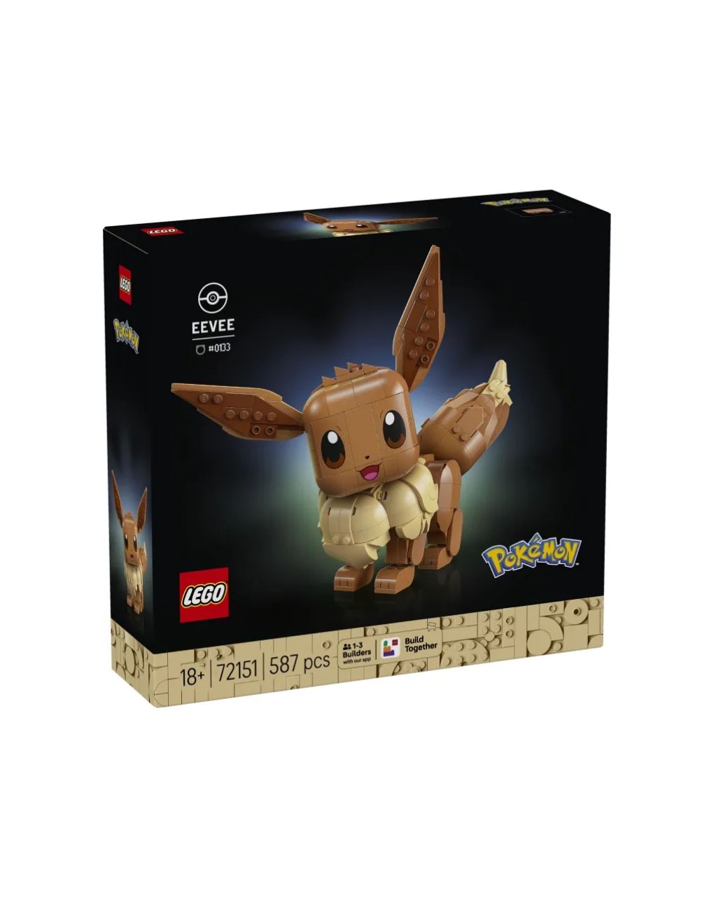 Lego pokemon: eevee 72151