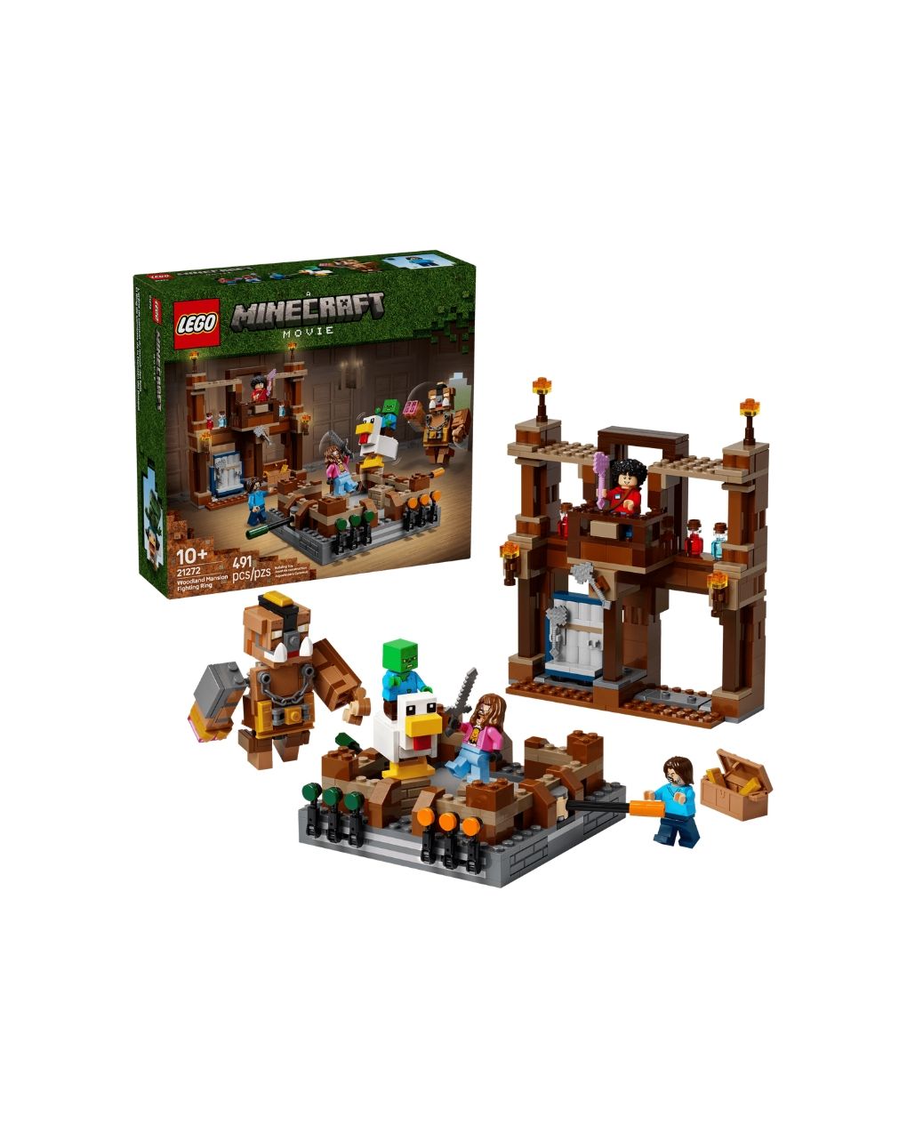 Lego minecraft woodland mansion fighting ring 21272 - LEGO, LEGO Minecraft