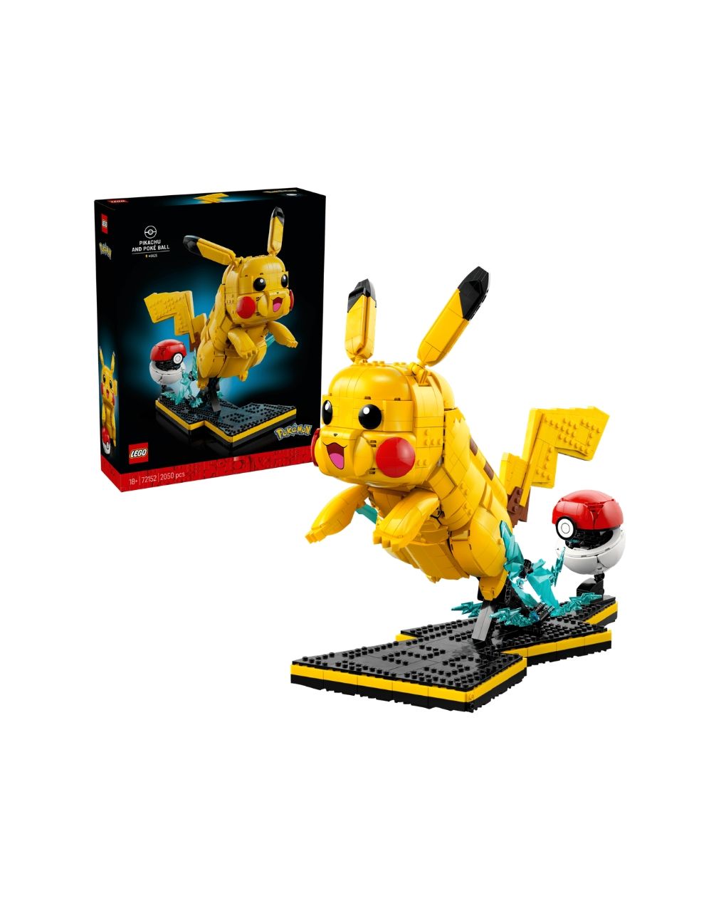 Lego pokemon: pikachu & poke ball 72152 - LEGO Pokemon