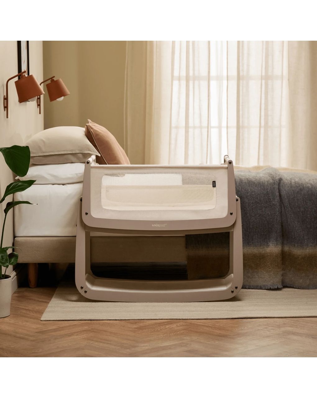 Snuz βρεφικό λίκνο snuzpod5 mocha gsfn050h - Snuz