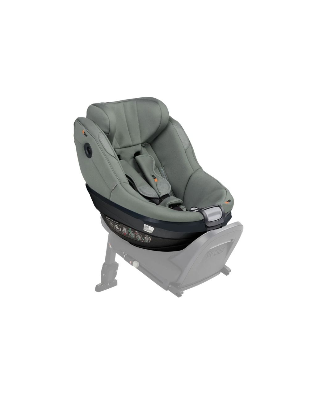 Besafe κάθισμα αυτοκινήτου beyond² 360 i-size (61-125cm) meadow green soft breeze 2001-11045369-mgs - Be Safe