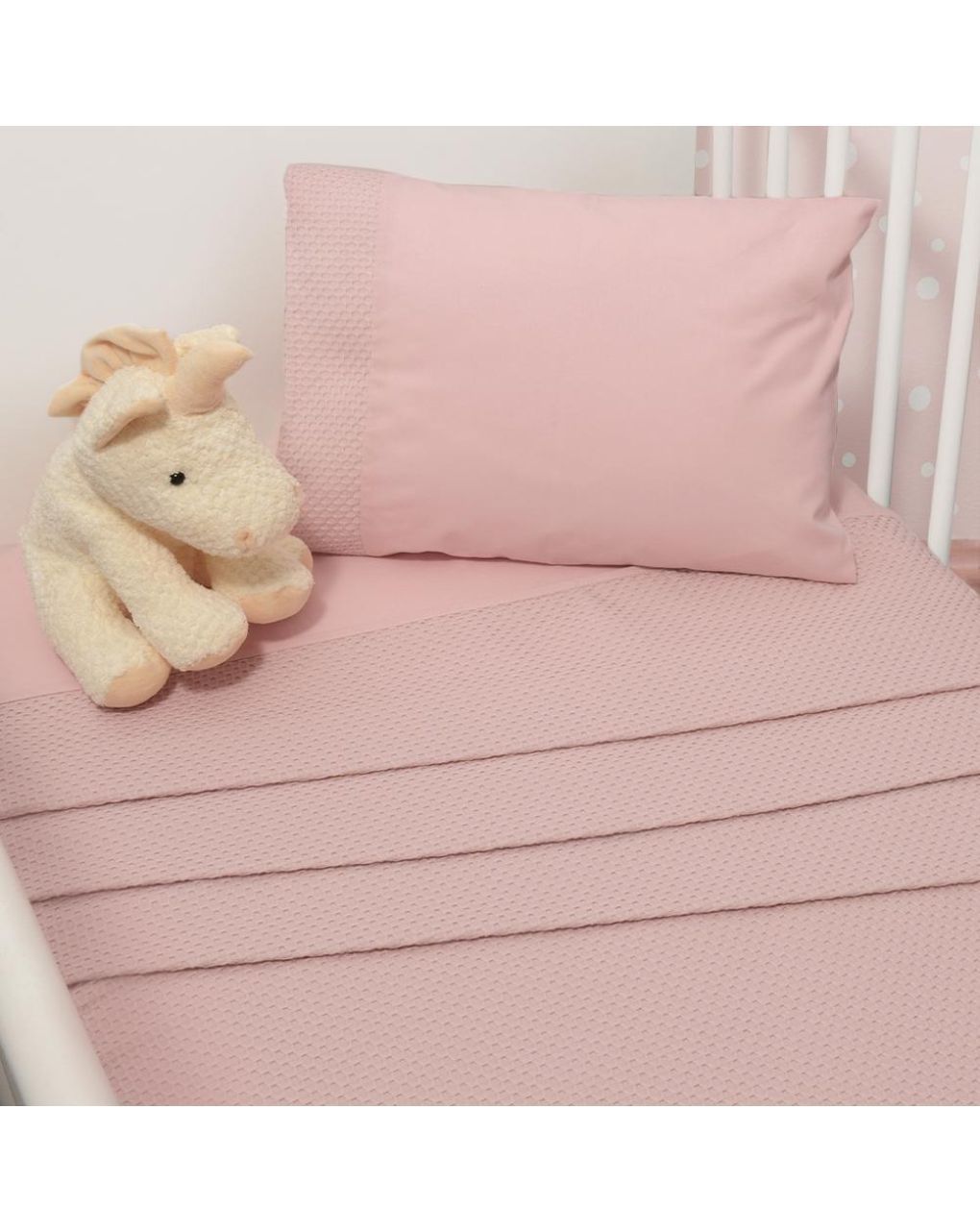 Baby oliver κουβέρτα καλοκαιρινή κούνιας πικέ 100×140 452 46-6720/452