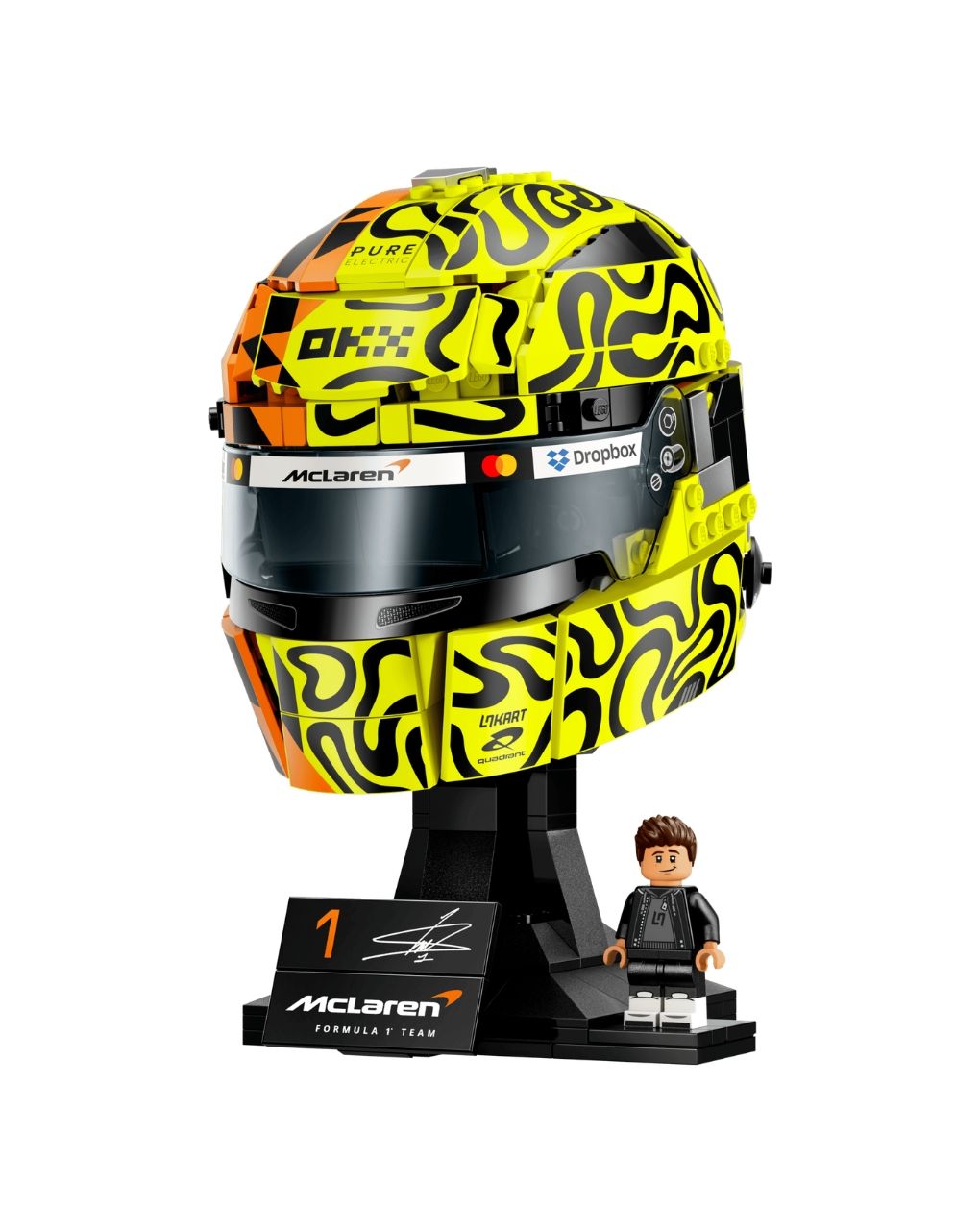 Lego editions mclaren mastercard f1 team lando norris helmet 43023 - LEGO EDITIONS