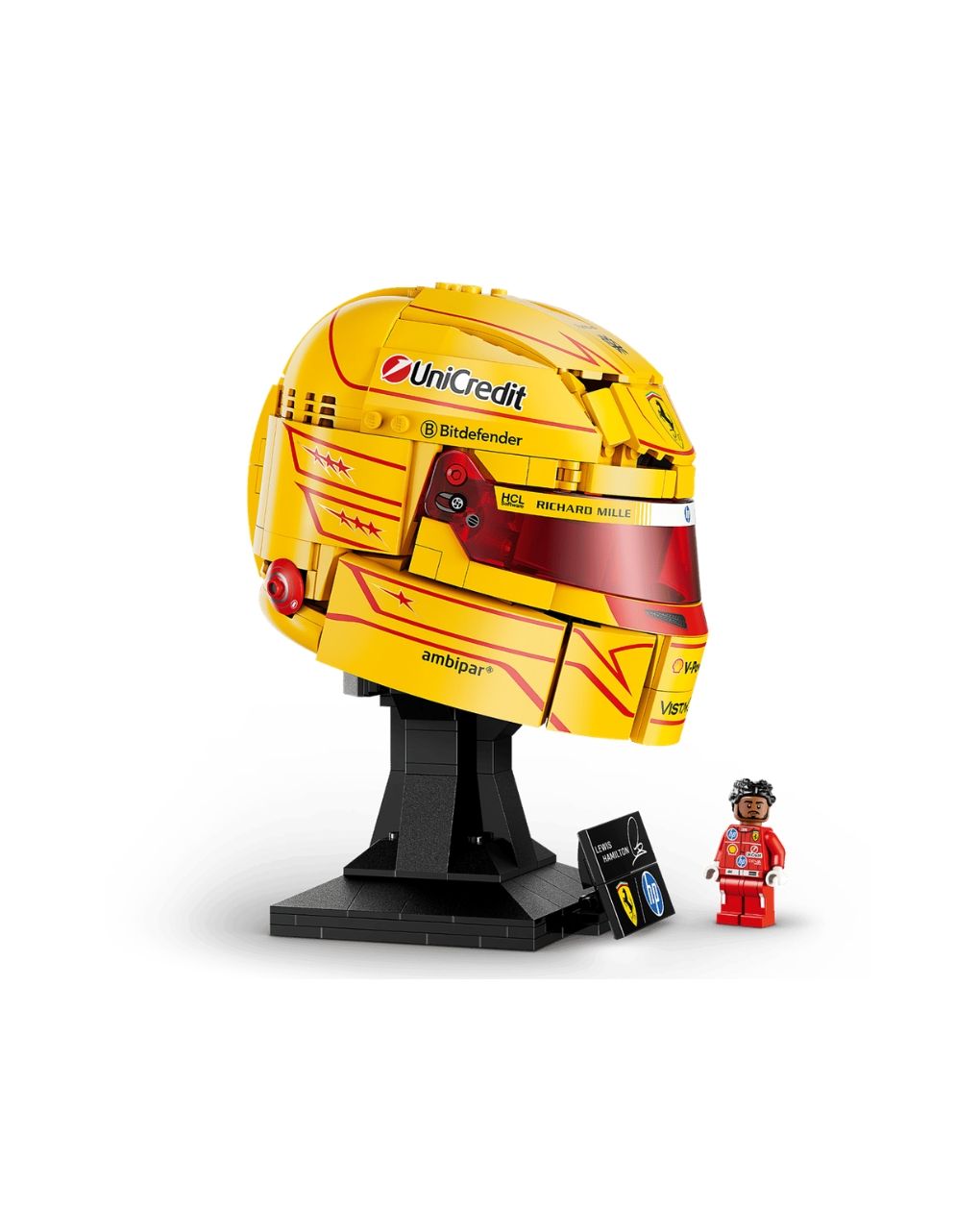 Lego editions scuderia ferrari hp lewis hamilton helmet 43022 - LEGO, LEGO EDITIONS