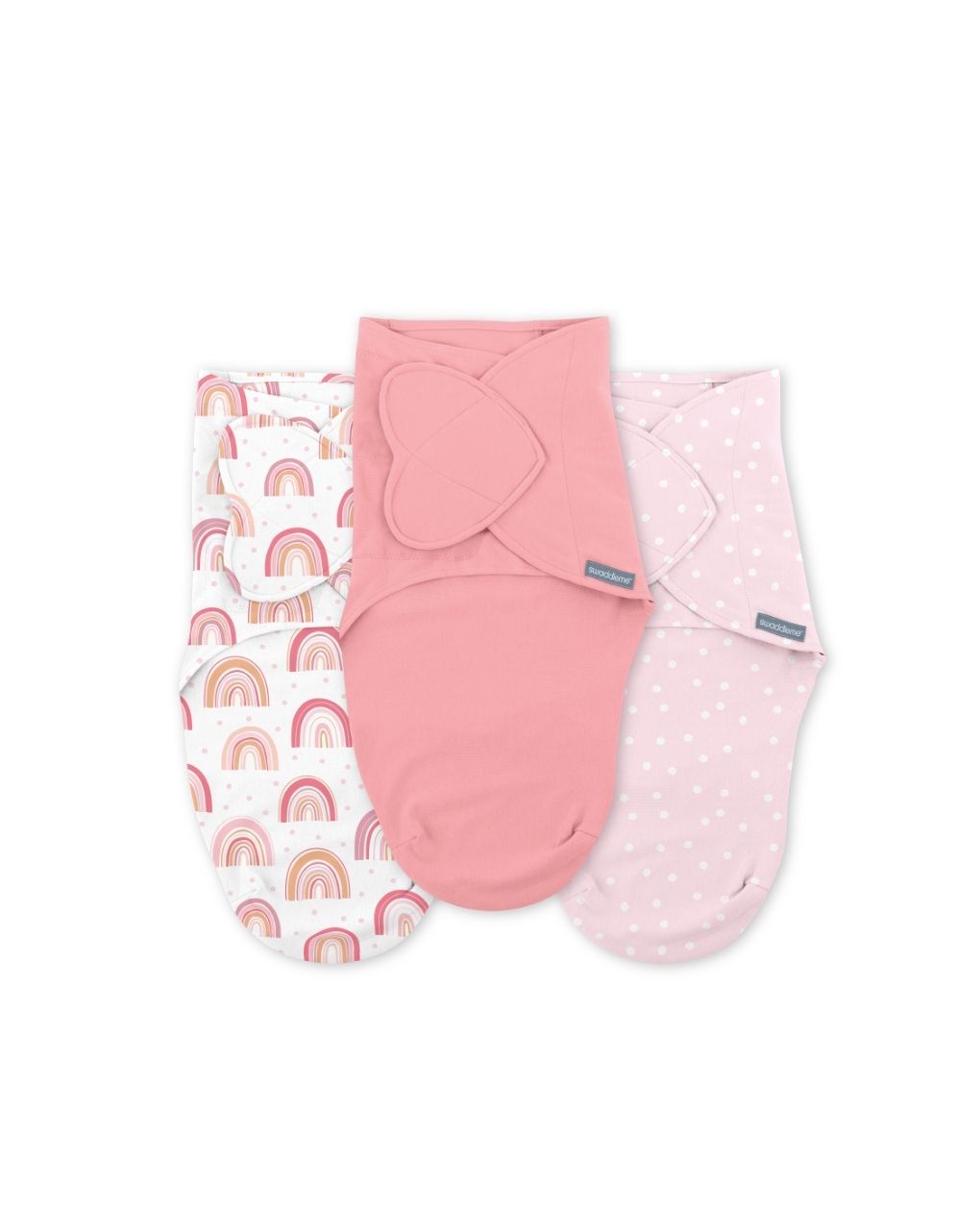 Swaddleme™ by ingenuity™ πάνα αγκαλιάς monogram collection™ rainbow 17034
