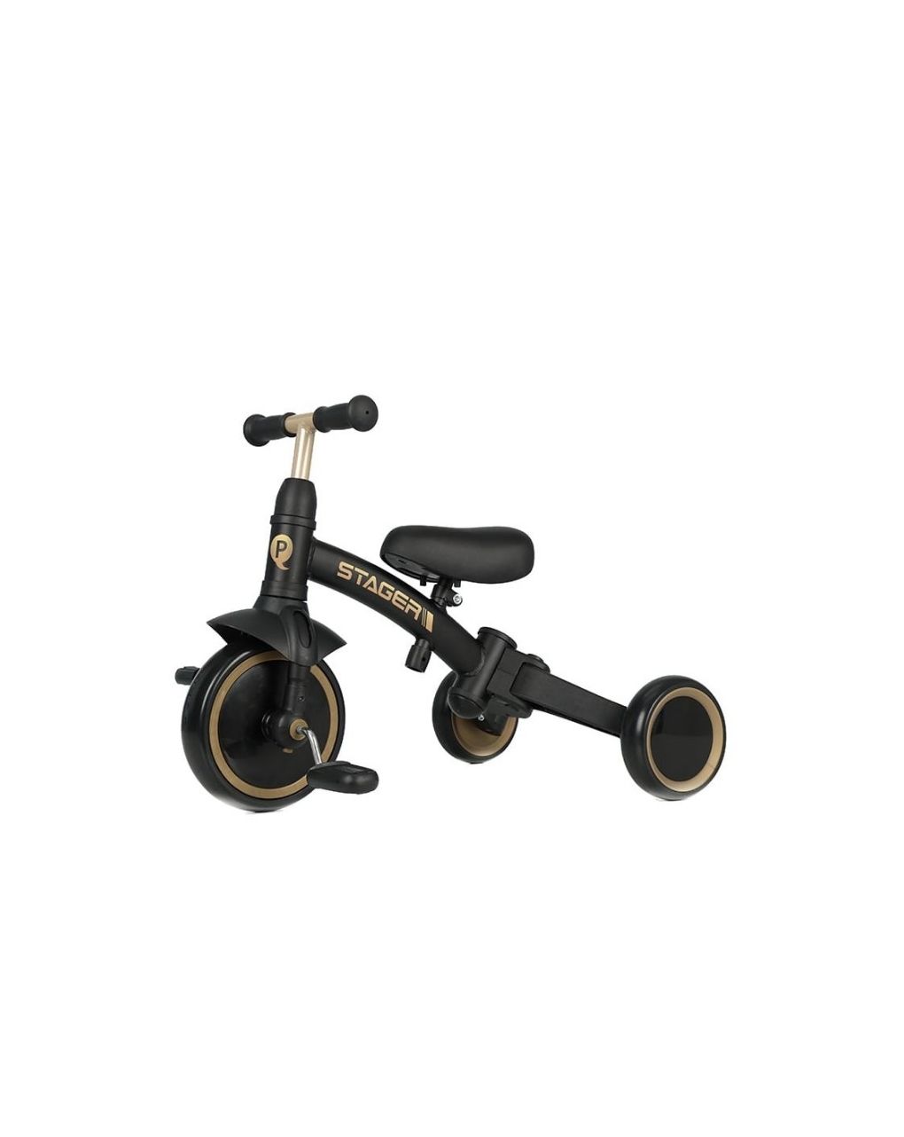 Qplay stager 3in1 τρίκυκλο ποδήλατο platinum 01-1212075-02 - Qplay