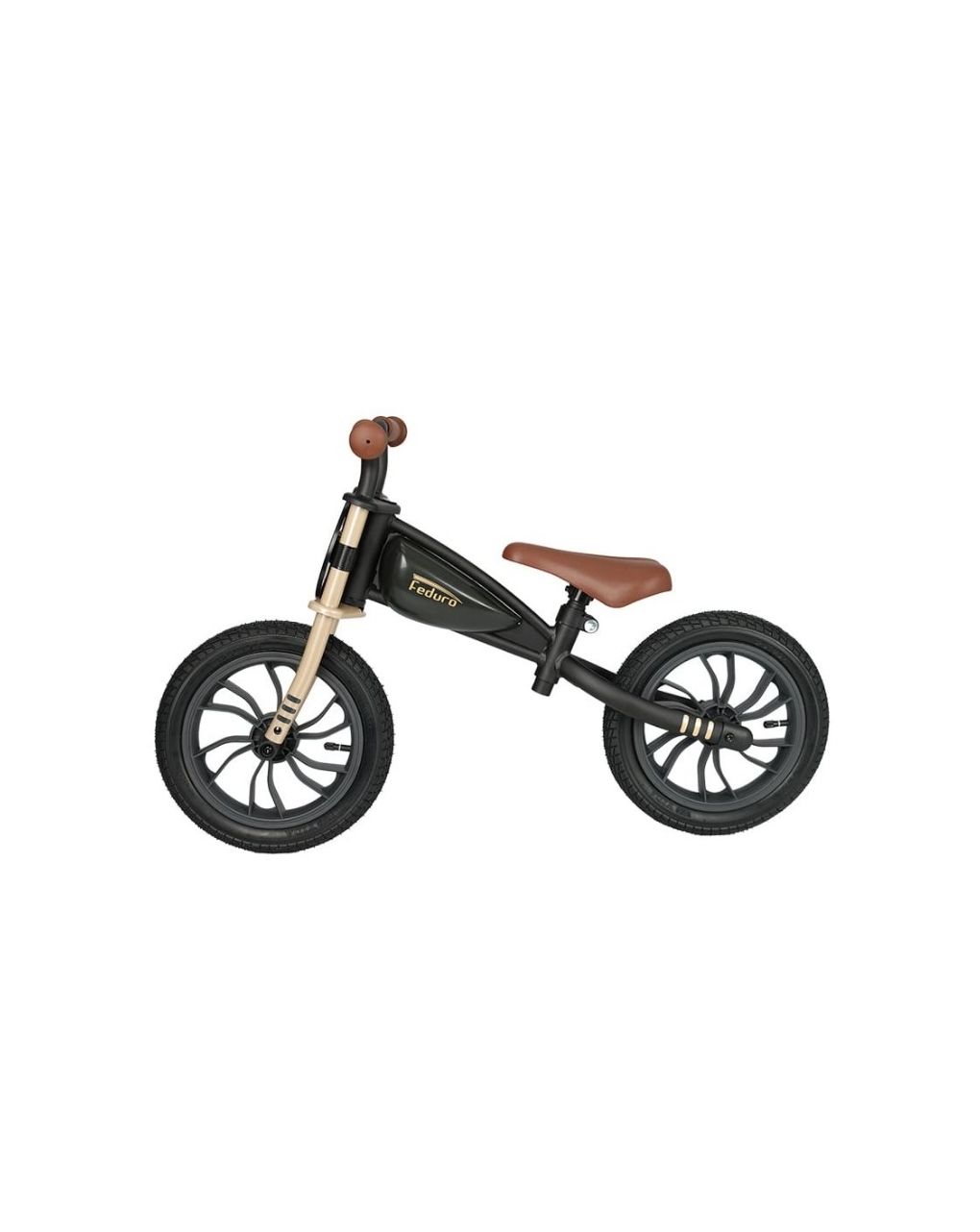 Qplay feduro air gel ποδήλατο ισορροπίας black gold 01-1212069-04 - Qplay
