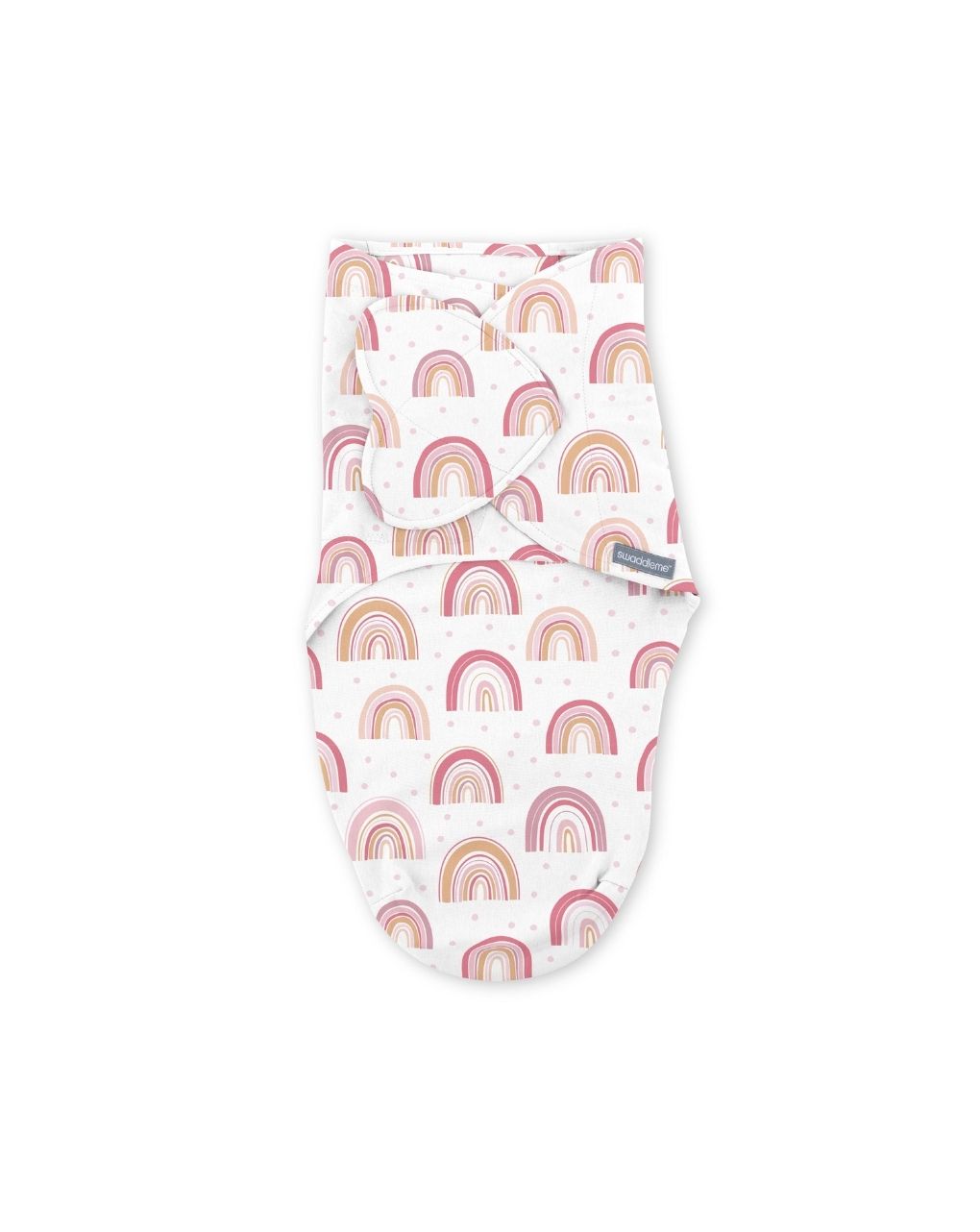 Swaddleme™ by ingenuity™ πάνα αγκαλιάς monogram collection™ rainbow 17034 - Swaddleme
