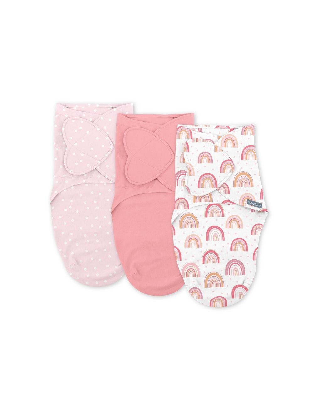 Swaddleme™ by ingenuity™ πάνα αγκαλιάς monogram collection™ rainbow 17034 - Swaddleme
