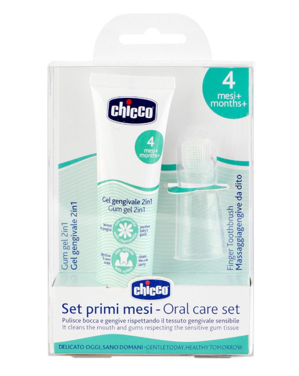 Chicco moments multifunction σετ στοματικής φροντίδας πρώτων μηνών 4+ μηνών - Chicco