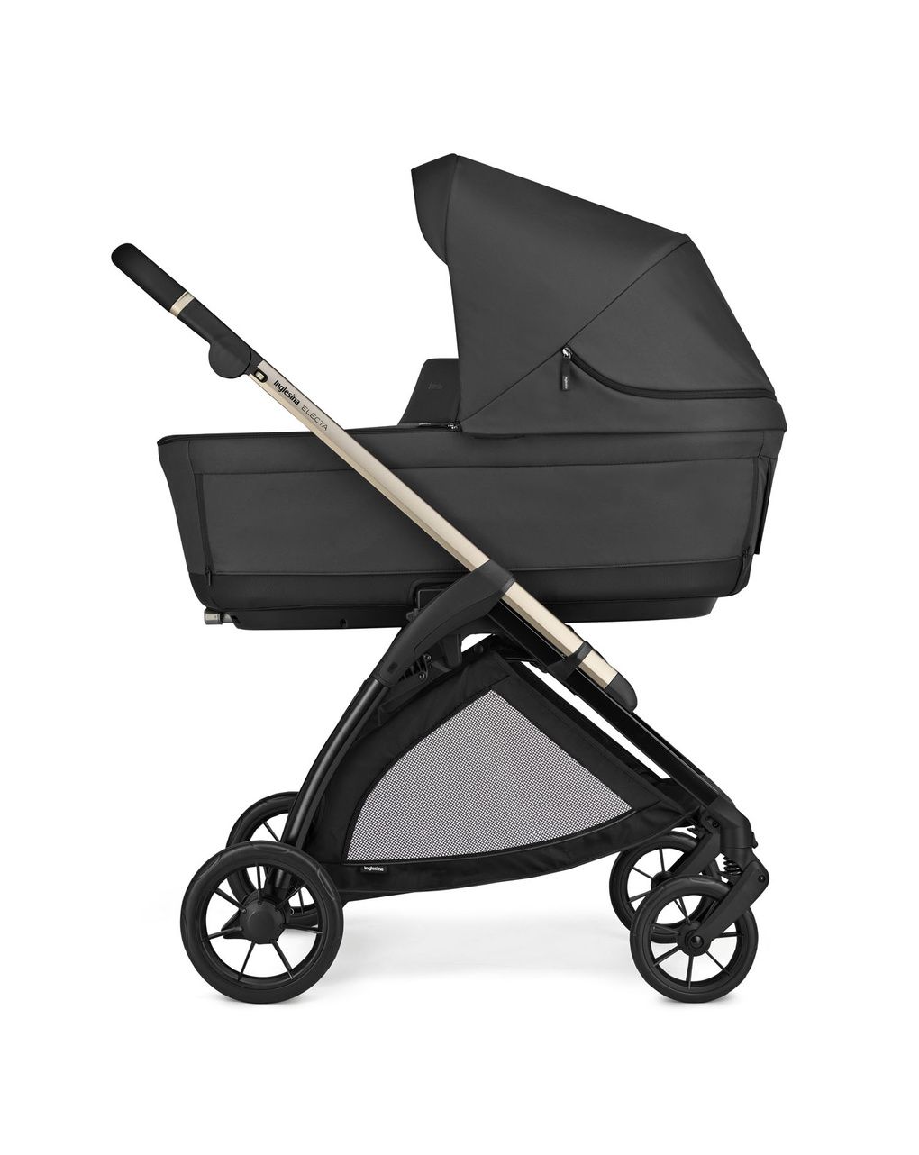 Inglesina electa σύστημα μεταφοράς quattro darwin recline με σκελετό iridio black upper black - Inglesina