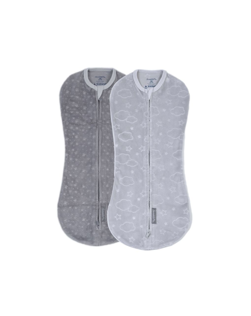 Swaddleme™ by ingenuity™ πάνα αγκαλιάς velboa clouds & stars 59710