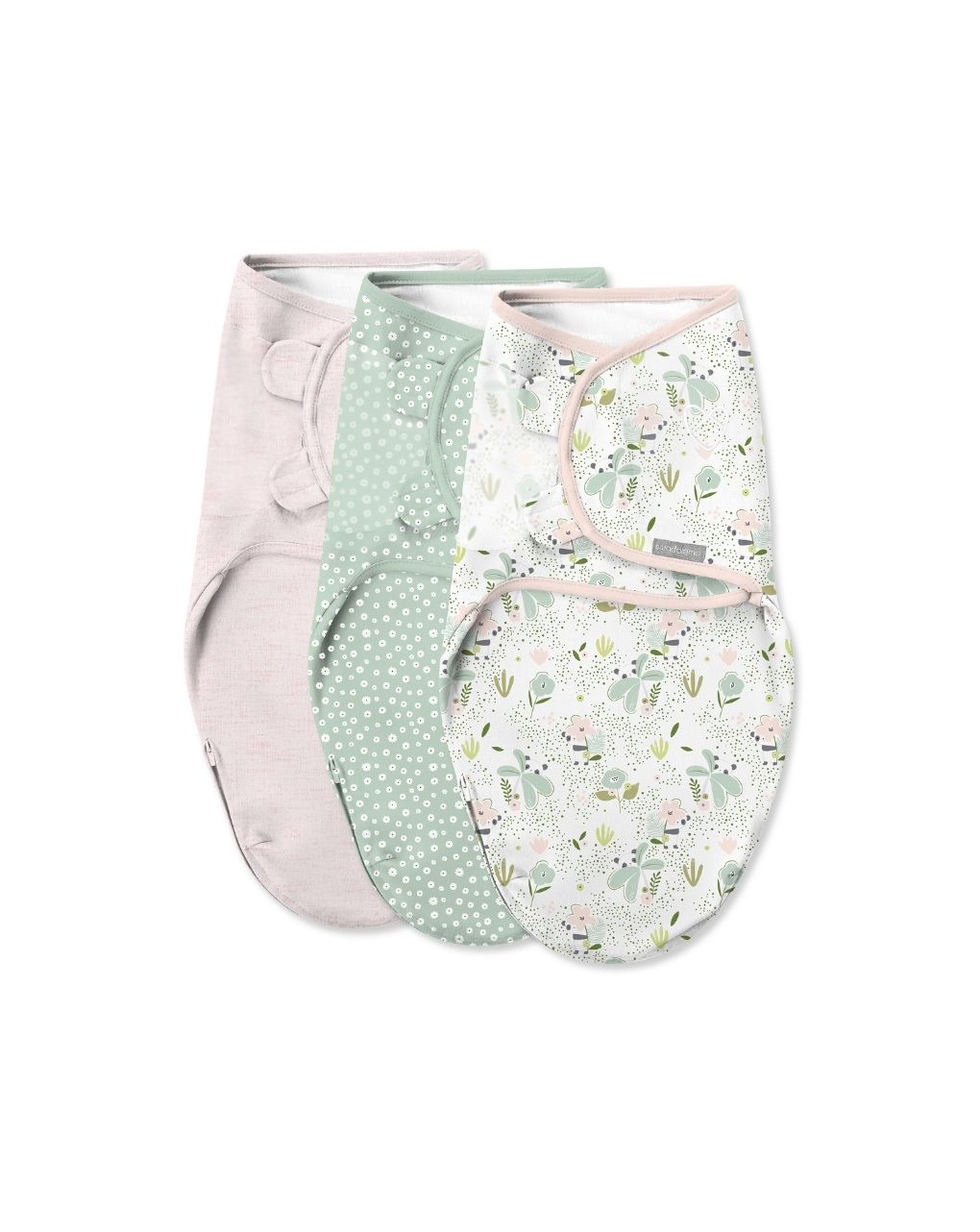 Swaddleme™ by ingenuity™ πάνα αγκαλιάς easy change swaddle peekaboo panda 59023