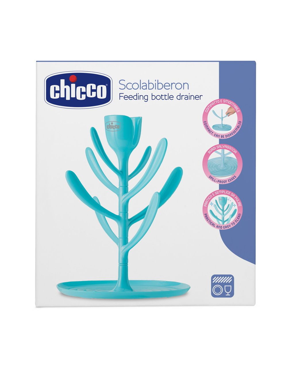 Chicco στεγνωτήρας μπιμπερό και αξεσουάρ - Chicco