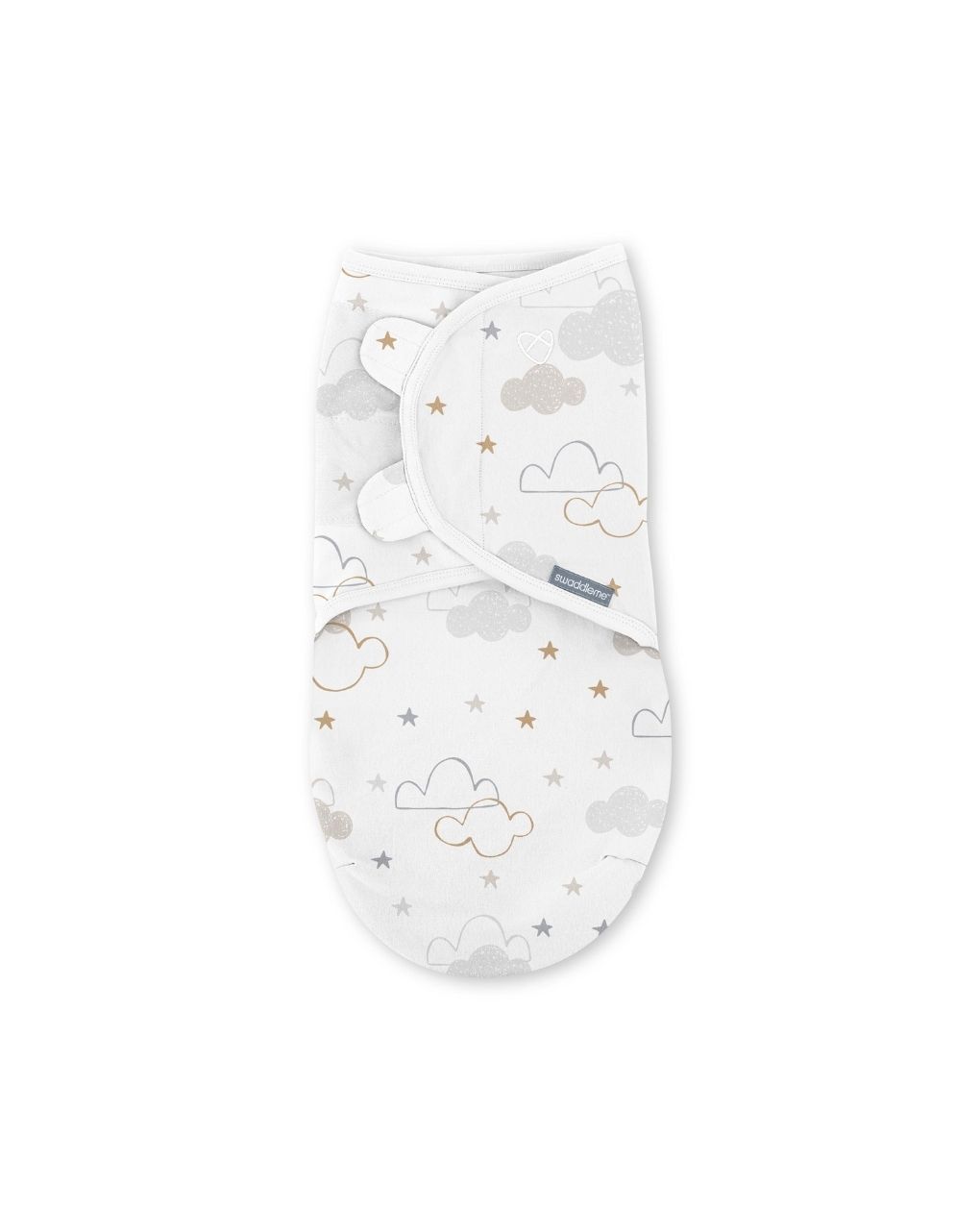 Swaddleme™ by ingenuity™ πάνα αγκαλιάς original swaddle space & clouds 17128 - Swaddleme