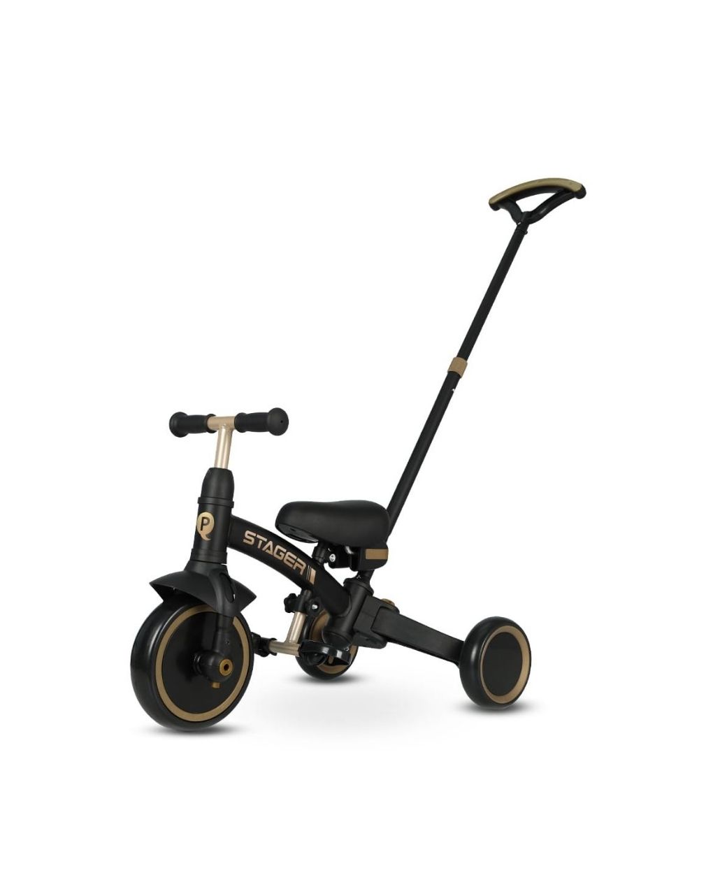 Qplay stager 3in1 τρίκυκλο ποδήλατο platinum 01-1212075-02