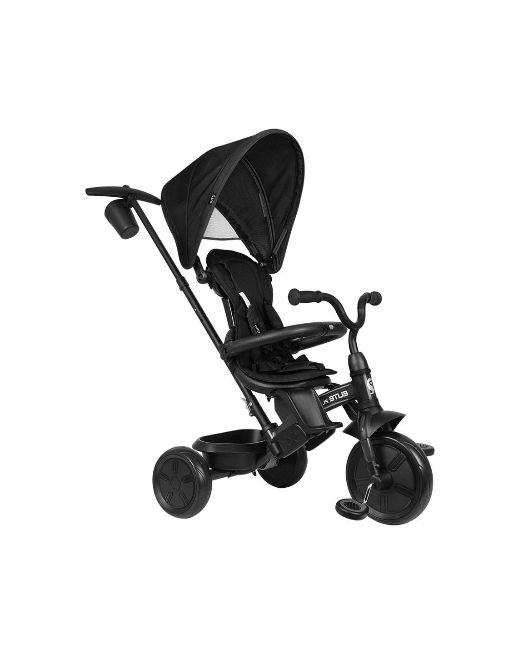 Qplaqplay elite platinum τρίκυκλο ποδήλατο 6in1 black 01-1212074-04