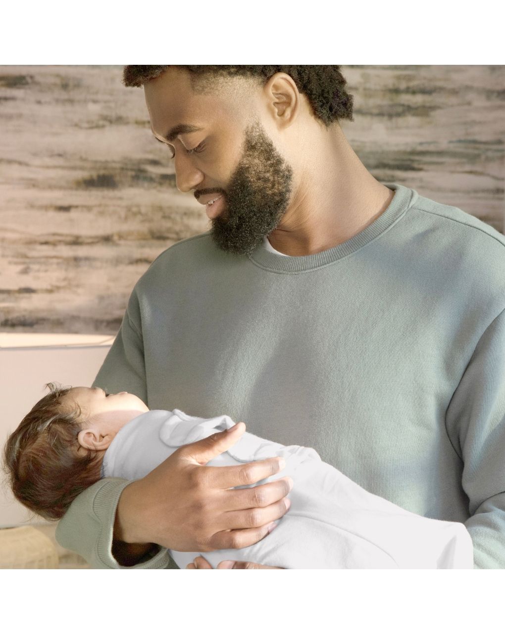 Swaddleme™ by ingenuity™ πάνα αγκαλιάς original swaddle space & clouds 17128 - Swaddleme