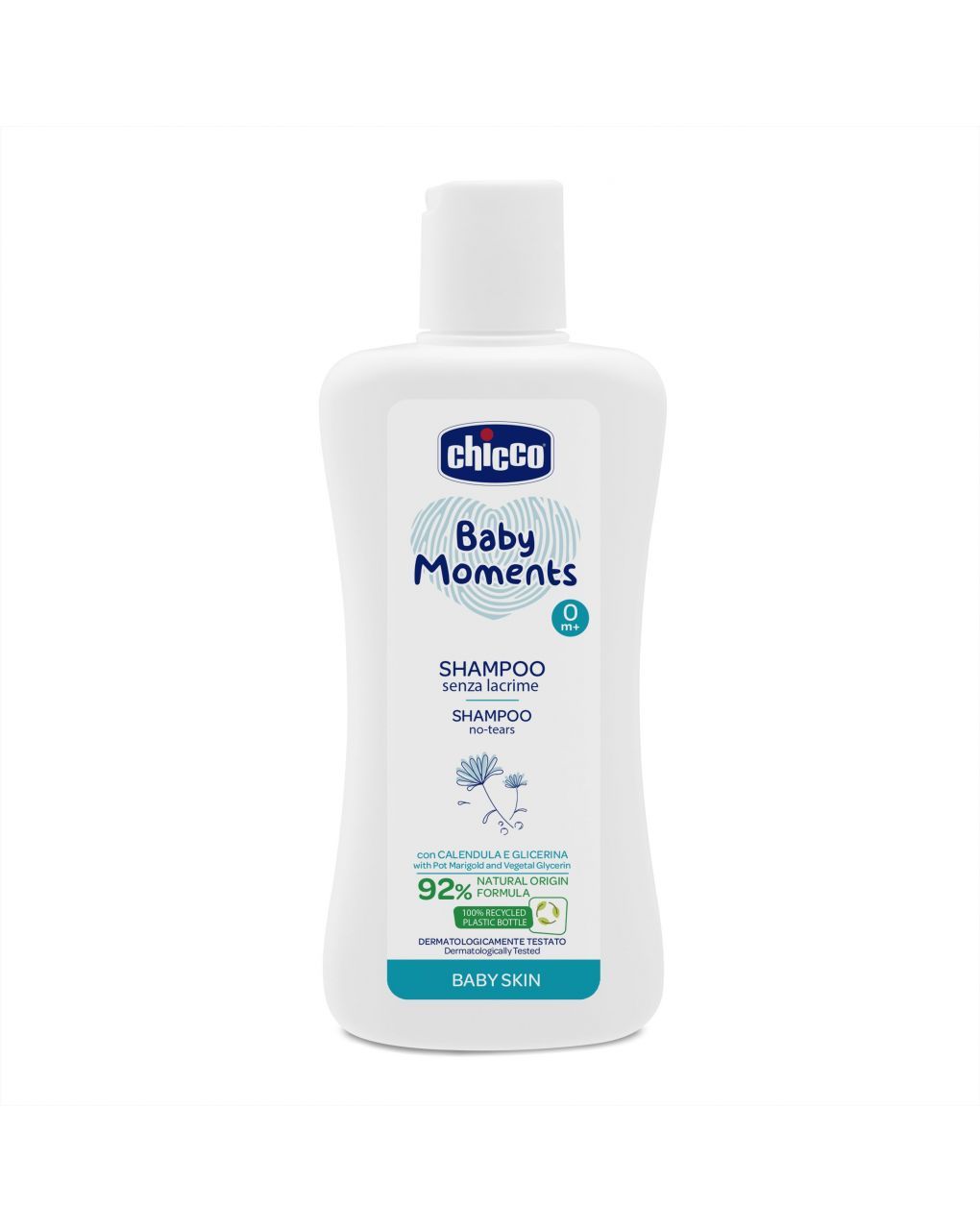 Chicco baby moments no-tears βρεφικό σαμπουάν 200ml