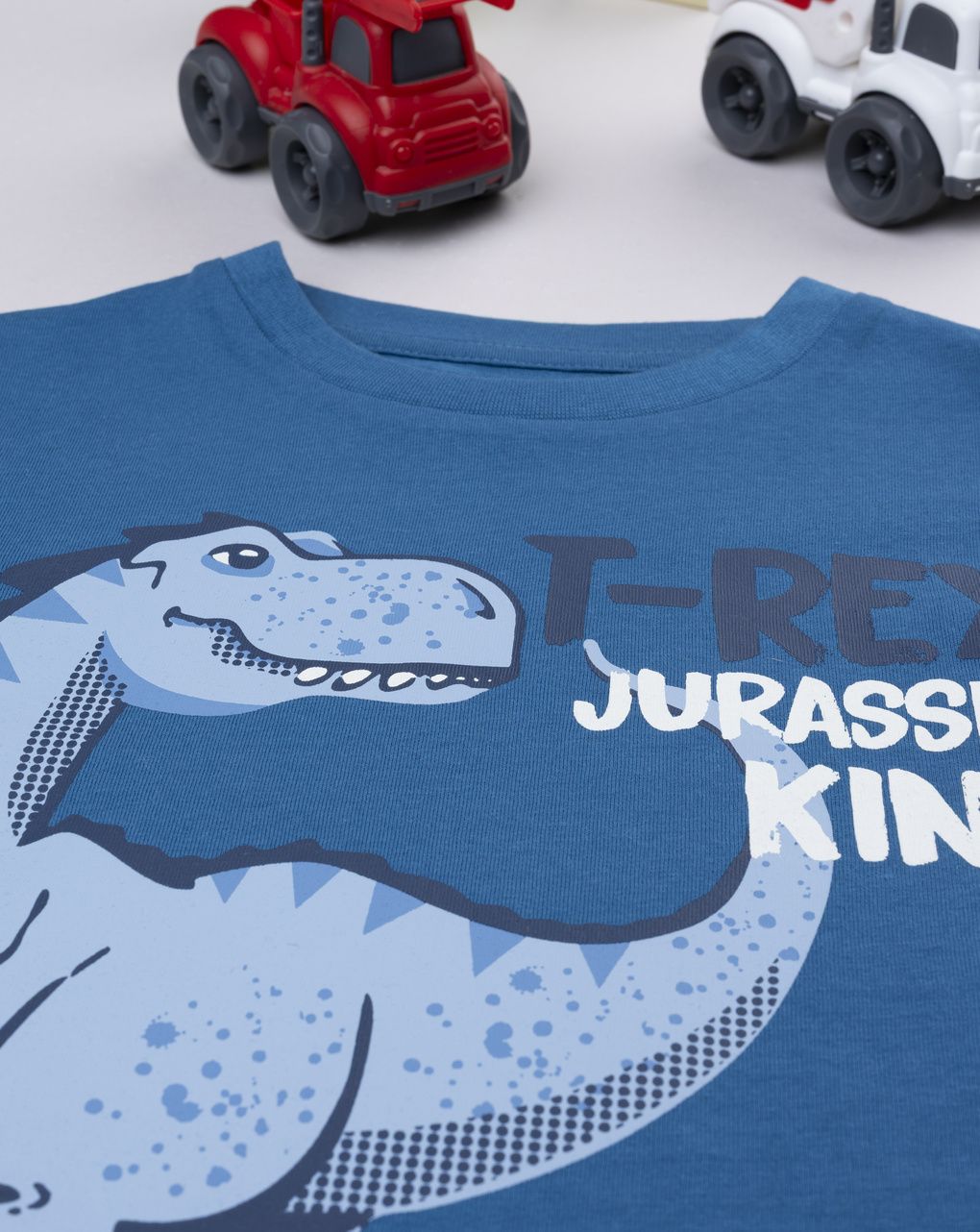 παιδική μπλούζα μπλε t-rex για αγόρι - Prénatal