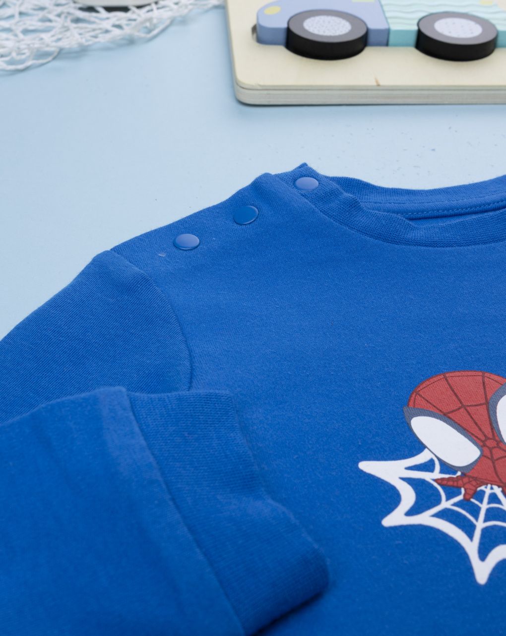 βρεφική πιτζάμα spidey μπλε/κόκκινη για αγόρι - Prénatal