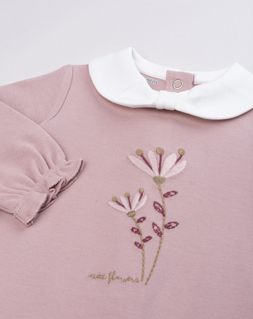 βρεφικό φορμάκι σάπιο μήλο boho flowers για κορίτσι - Prénatal